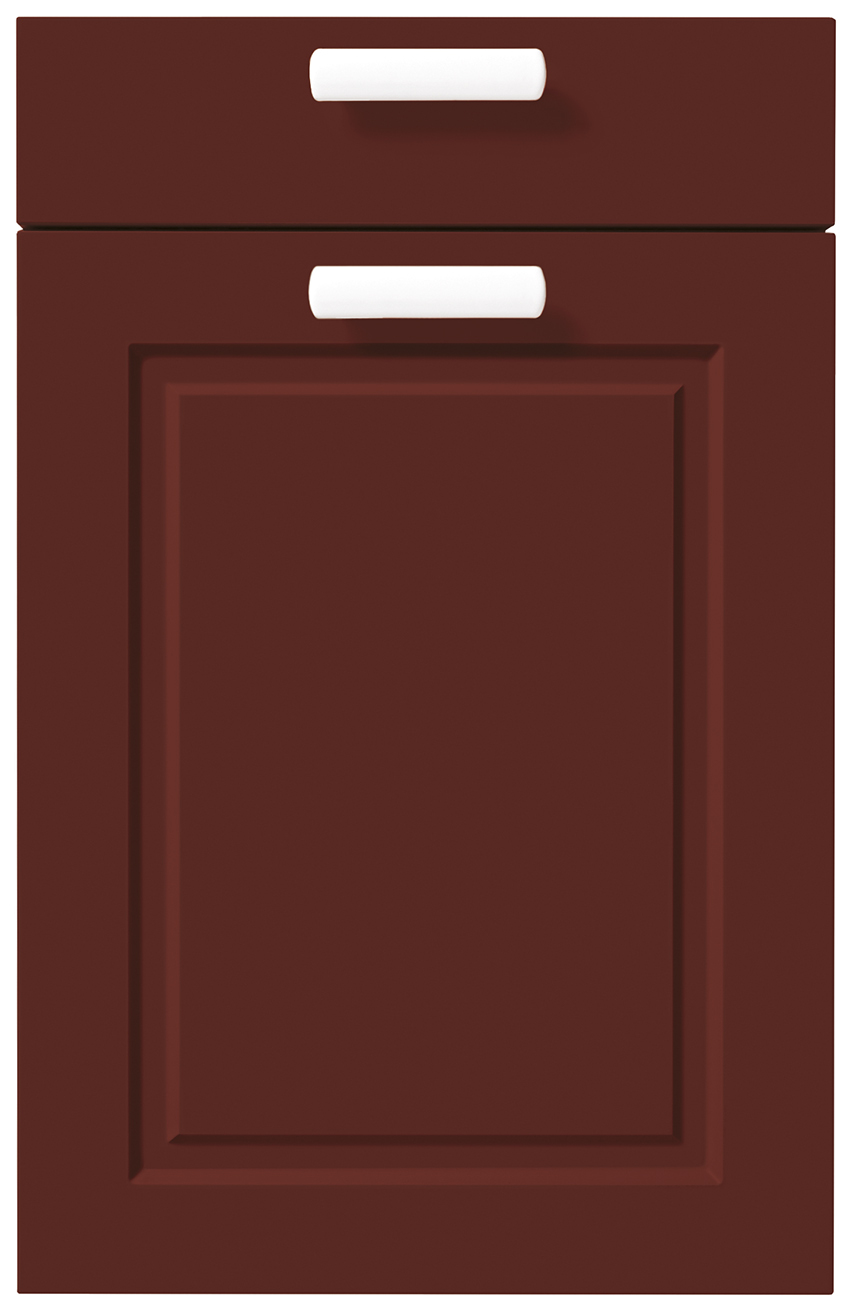 Façade TORINO MAT Rouge indien mat soyeux AFP